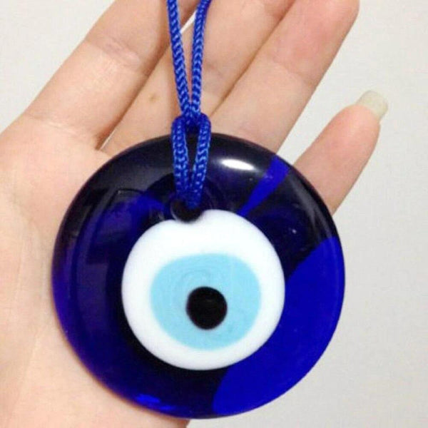 Turkish Greek Glass Evil Blue Eye Home Amulet Kabbalah