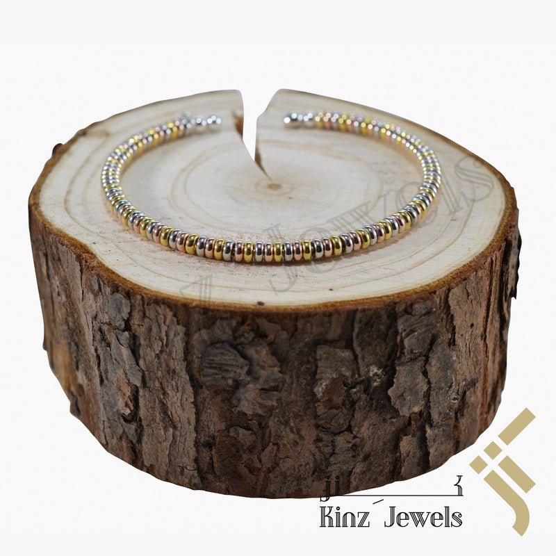 Premium Silver Bracelet Gold Vermeil Bee