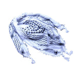 Palestinian Keffiyeh Kuffiyeh Shemagh Traditional Head Scarf Black And White
