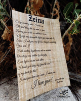 Customized Real Egyptian Papyrus