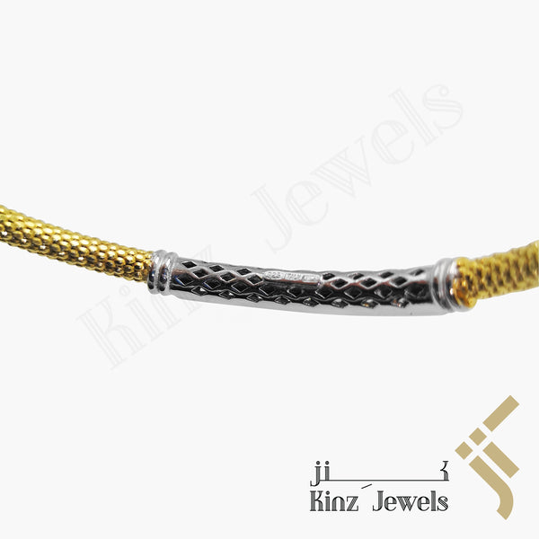 Premium Silver Bracelet Gold Vermeil Zircon