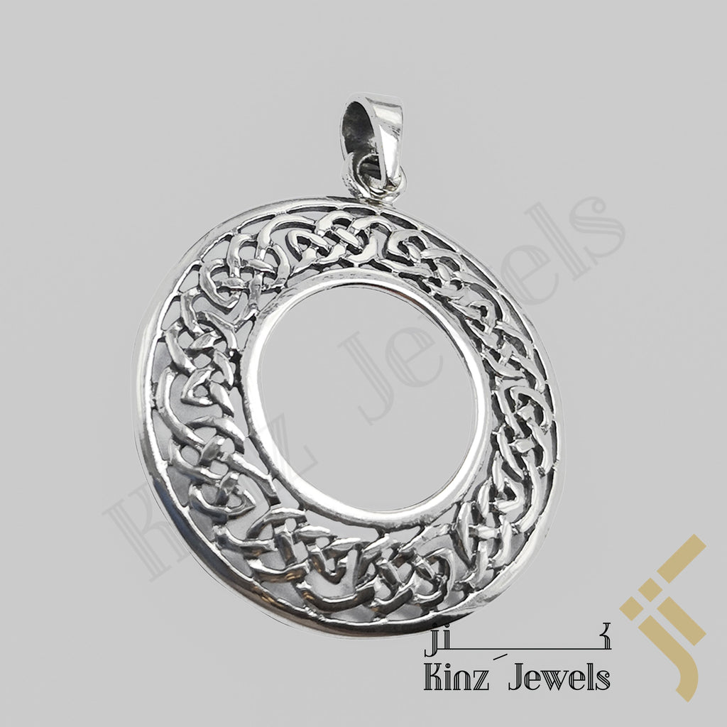 Celtic Eternity Circle Sterling Silver