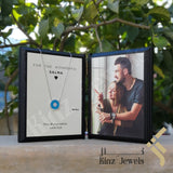 Kinz Personalized Wooden Book Two Frames