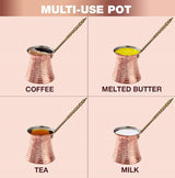 Handmade Copper Coffee Maker, Cezve, Turkish Coffee Maker, Coffee Pot