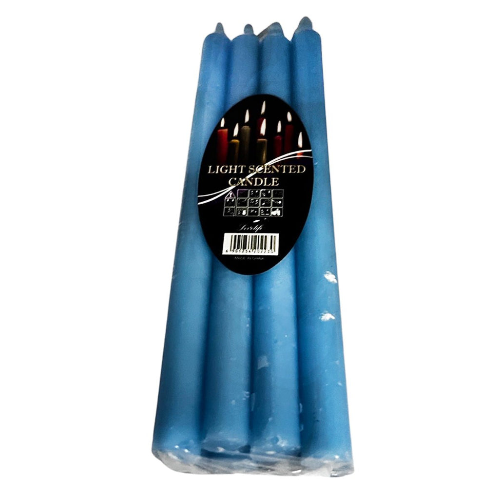8 Candle Sticks Blue