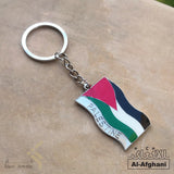 Afghani - Personalized Palestinian Flag Keychain