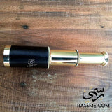 Solid Brass Telescope Leather Portable