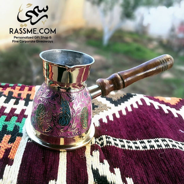 Handmade Turkish Coffee Pot High Quality Brass