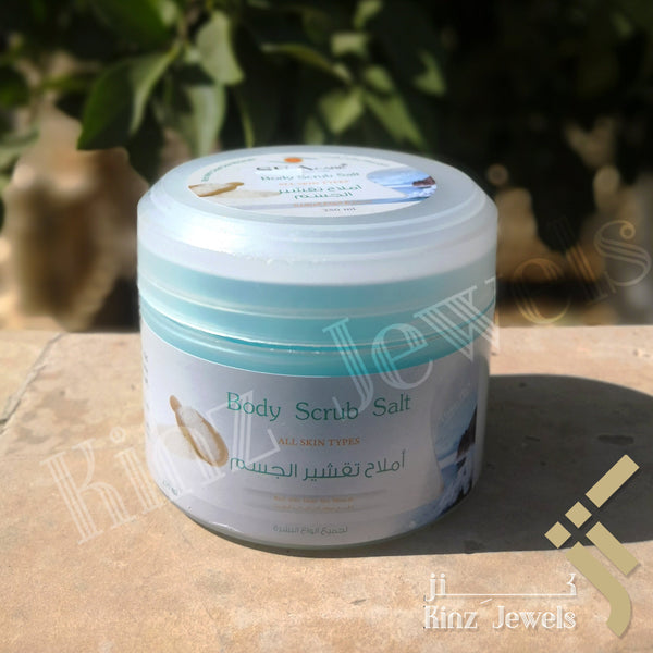 Body Scrub Breeze Salt Natural From The Dead Sea Minerals All Skin Types 250ml