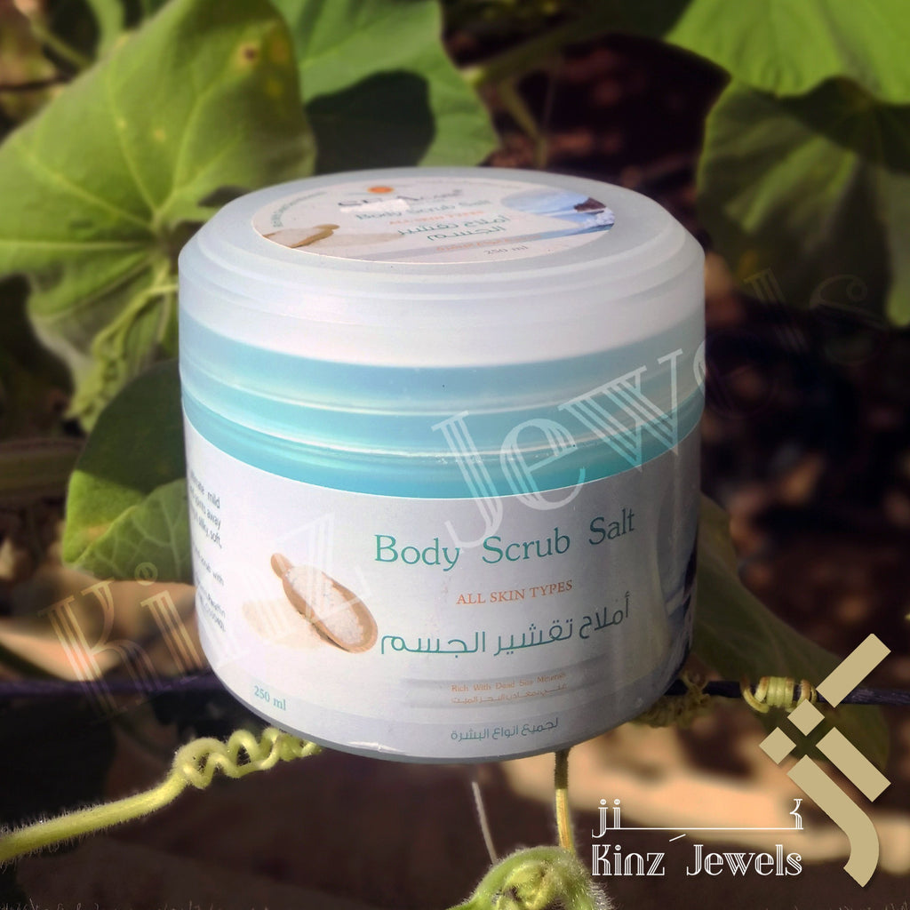 Body Scrub Breeze Salt Natural From The Dead Sea Minerals All Skin Types 250ml