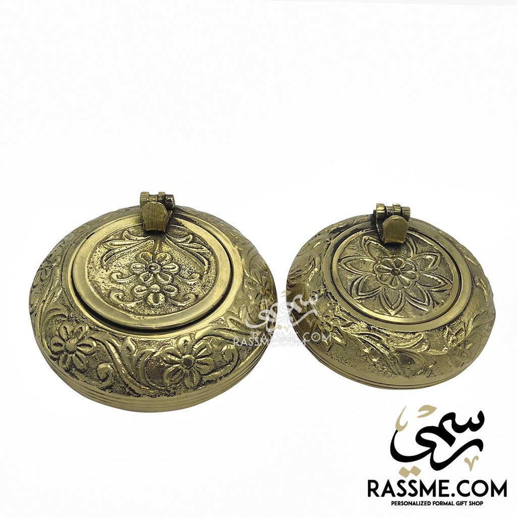 Indian Solid Portable Brass Ashtray