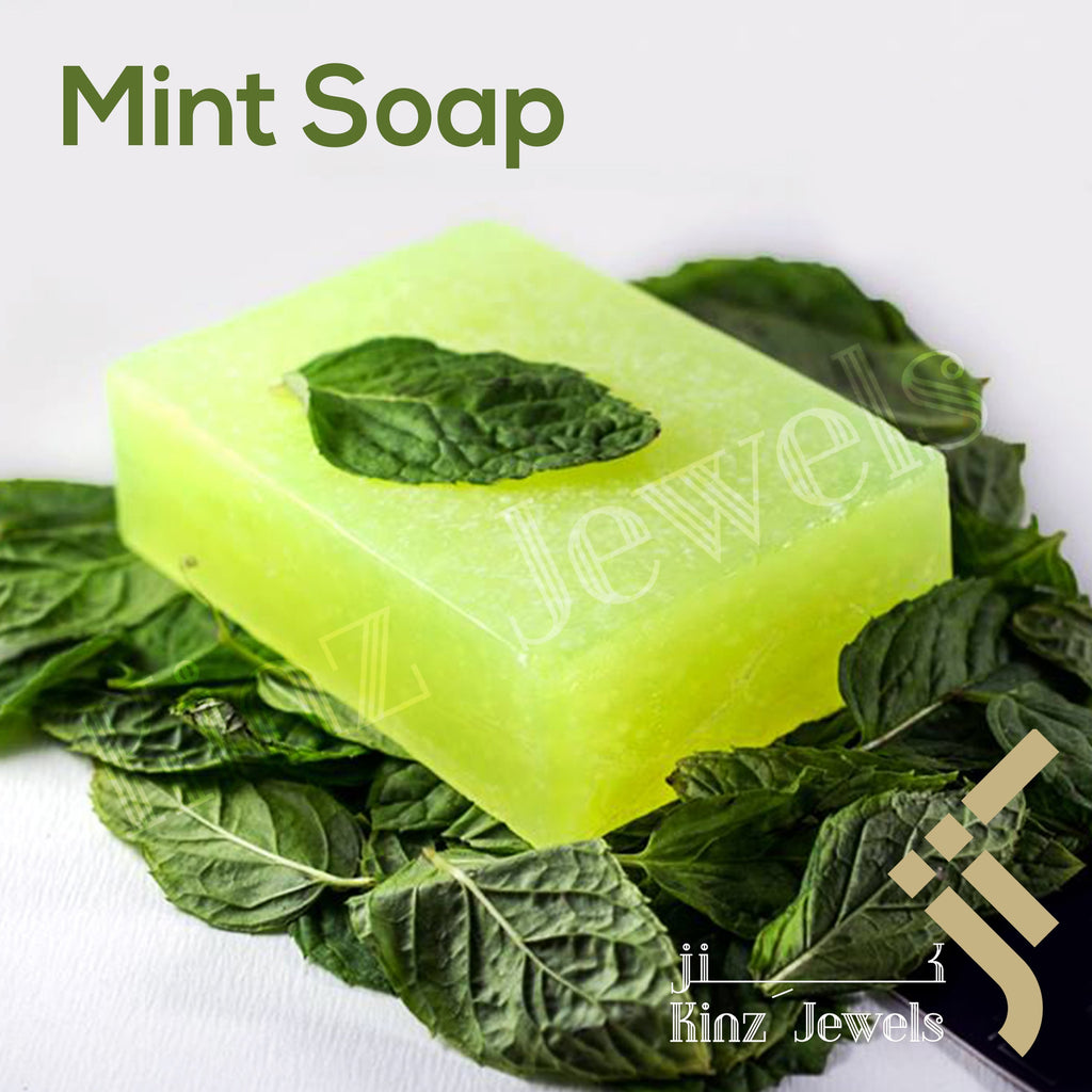 Mint Glycerin Soap Bar With Dead Sea Salt