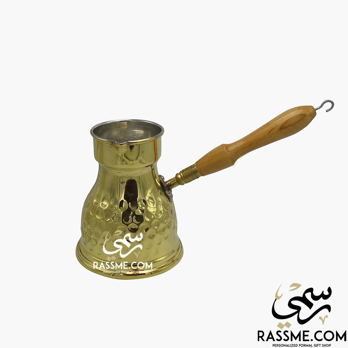 Solid Brass Handcrafted Coffee Pot