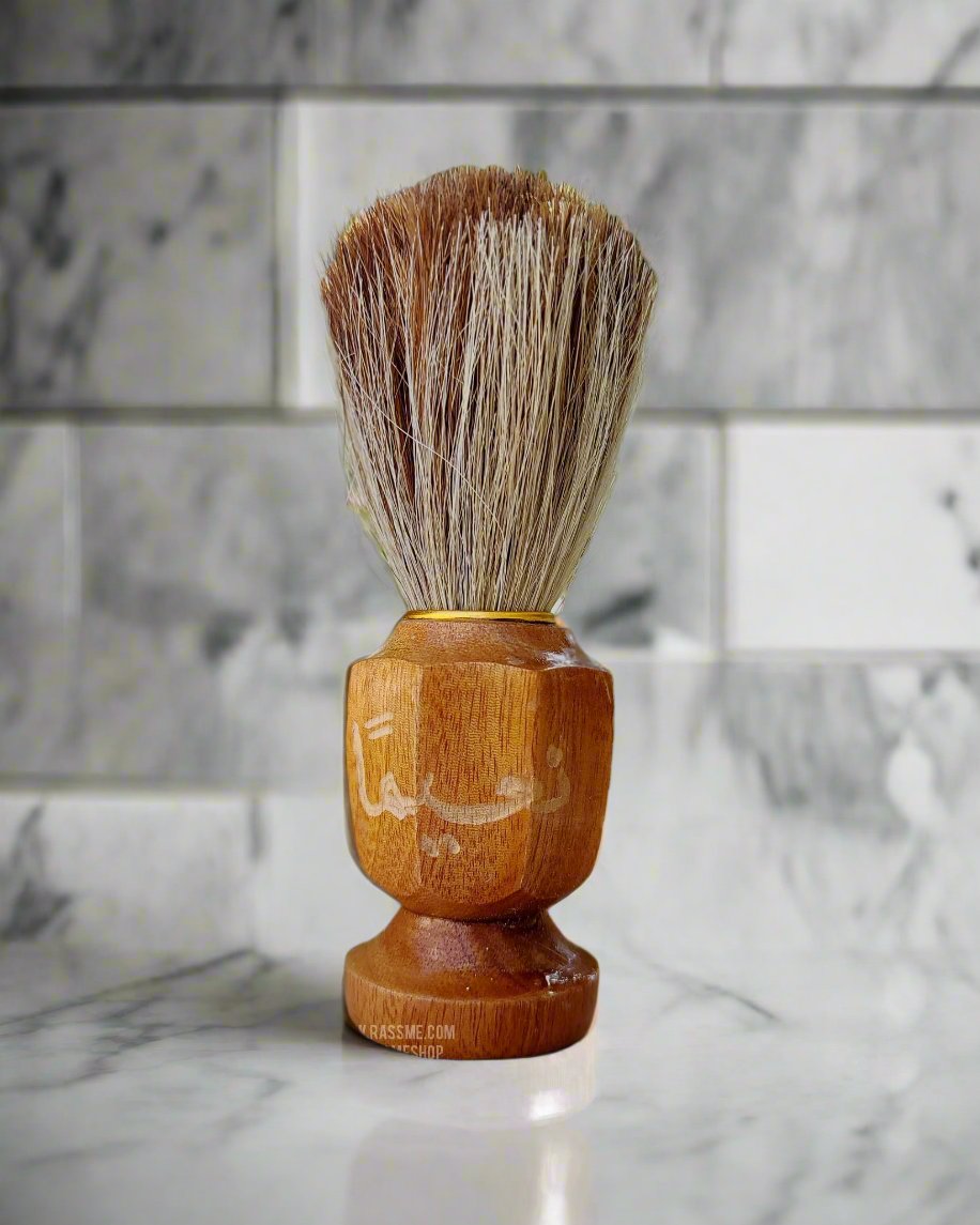 Personalized High Quality Wooden Shaving Brush - Free Engraving