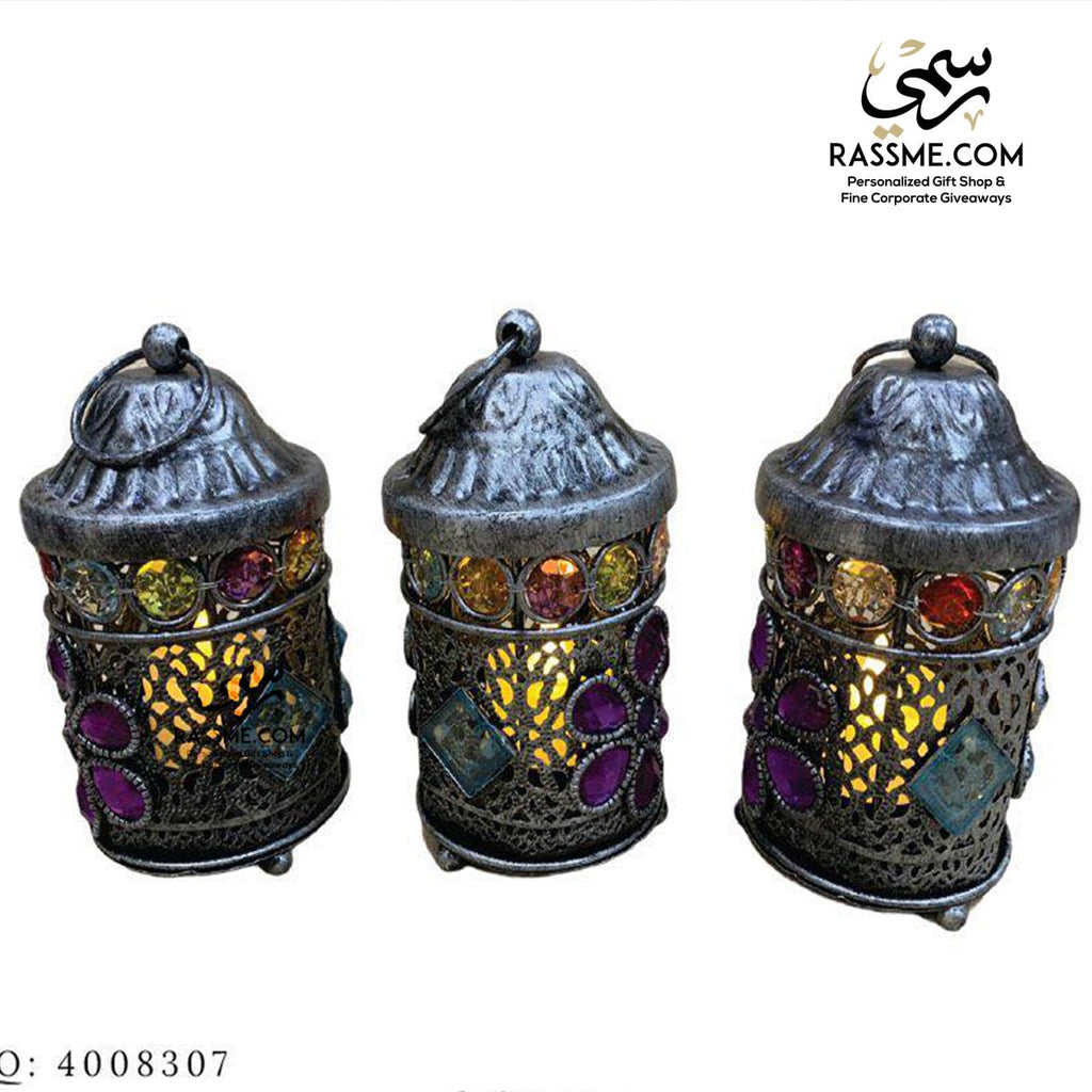 Small Floral Oriental Ramadan Lantern
