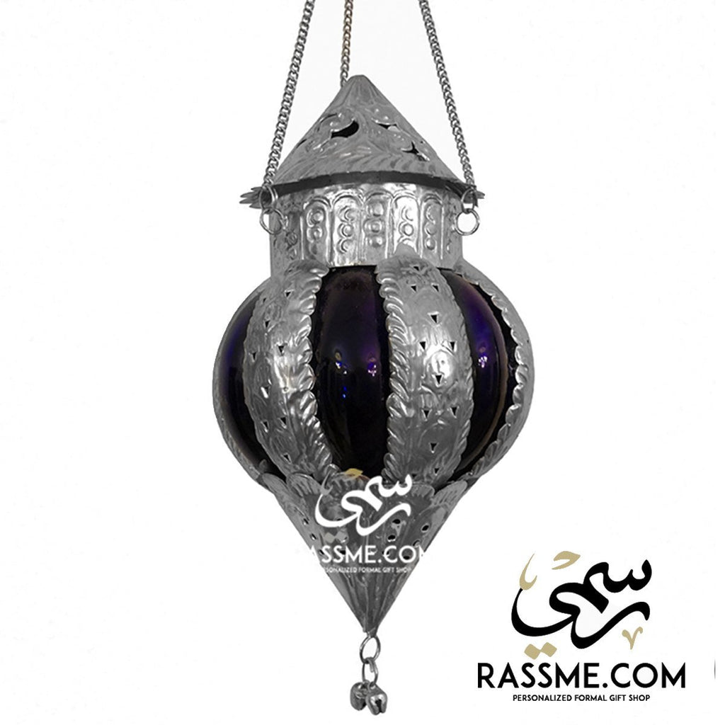 Personalized Candle 5 Colors Glass Arabian Lantern Antique - Free Engraving