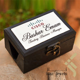 Kinz Personalized Handcrafted Business Card Holder Box