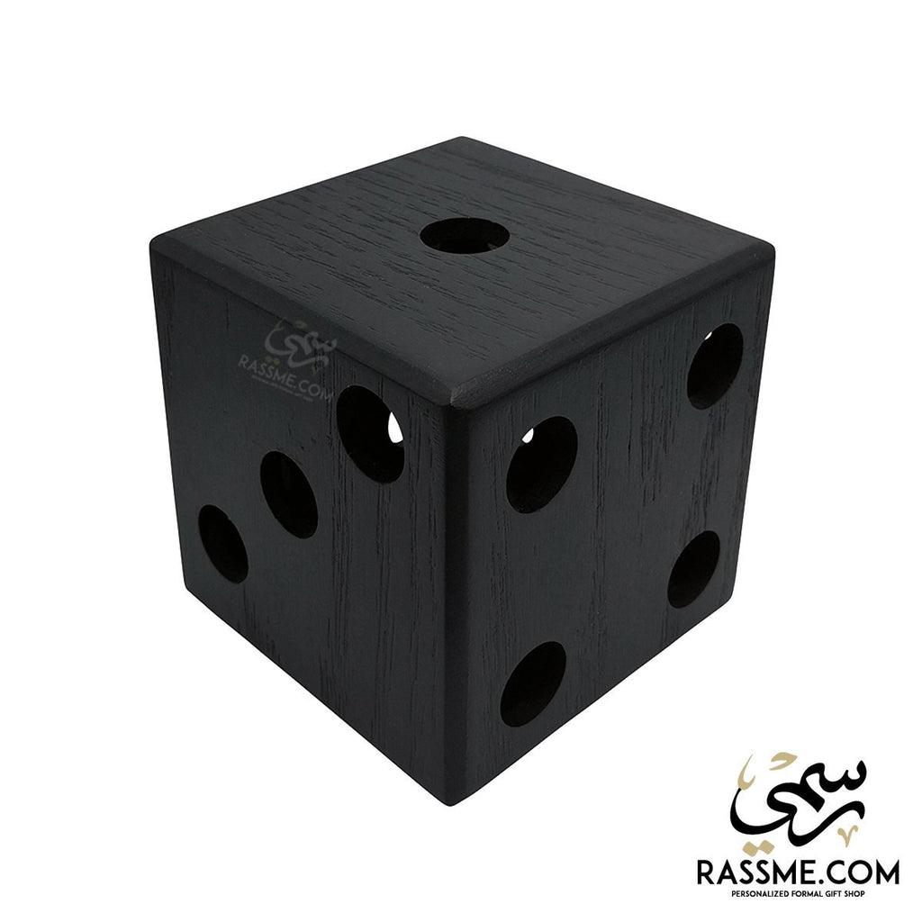 Wooden Pens Holder Dice - Free Engraving