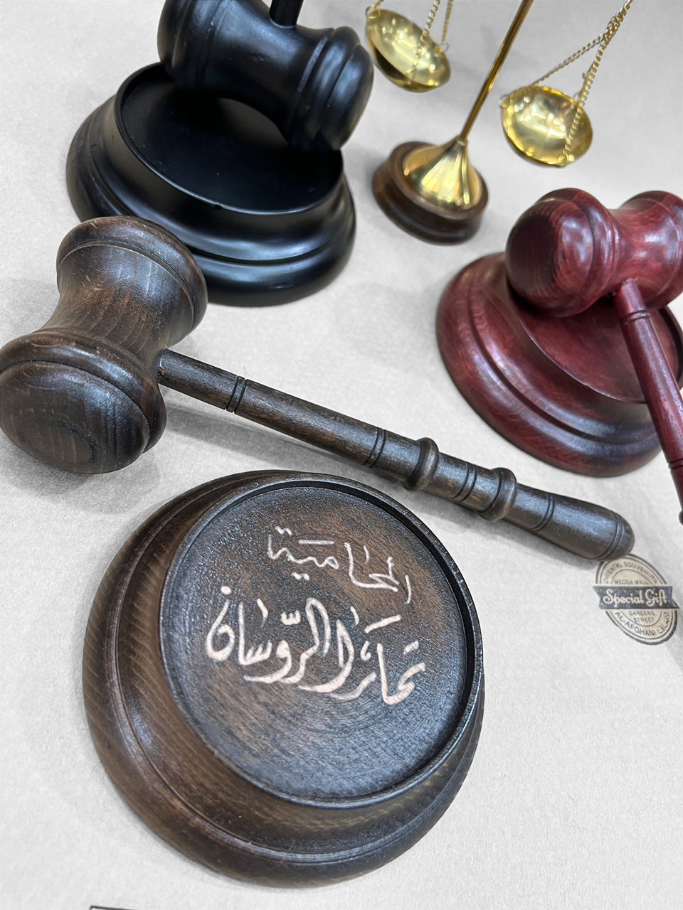 Judge Gavel Judge Hummer Gifts for lawyer مطرقة قاضي
