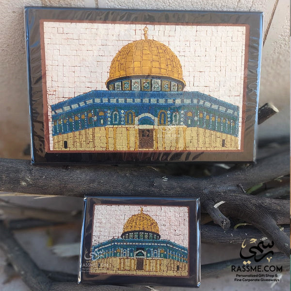 Wooden Mosaics Wall Hanging The Dome Of The Rock Qudus