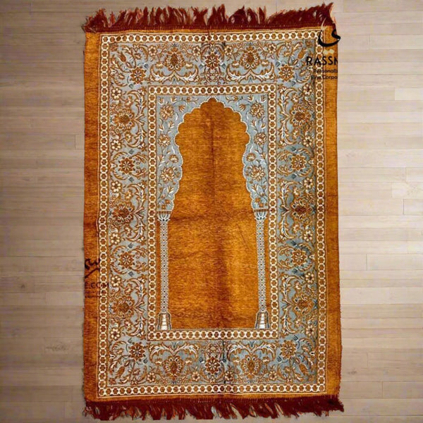 Four Velvet Prayer Rugs Muslim Prayer Mats