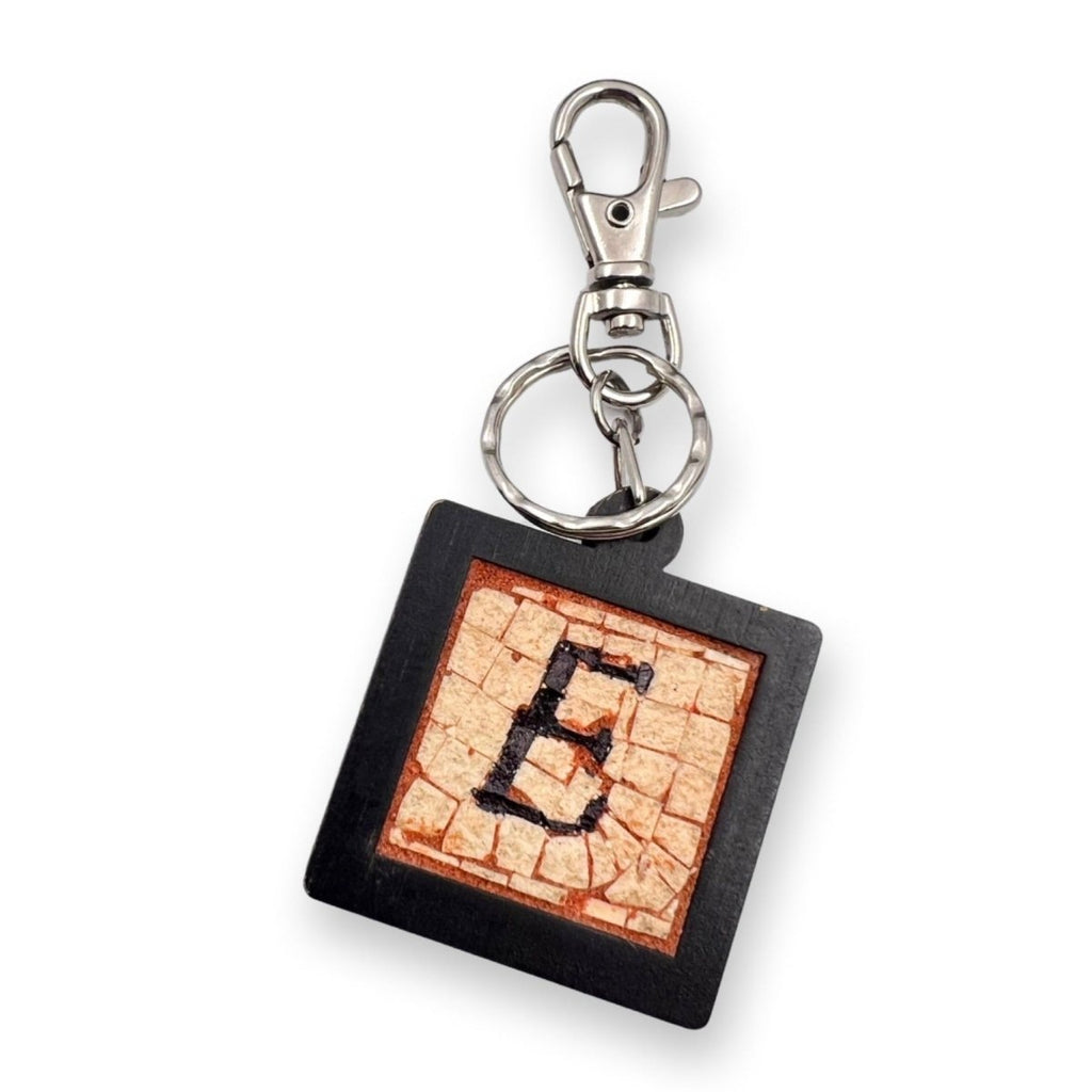 A-Z Mosaics Alphabet Jordan Souvenir Keychain