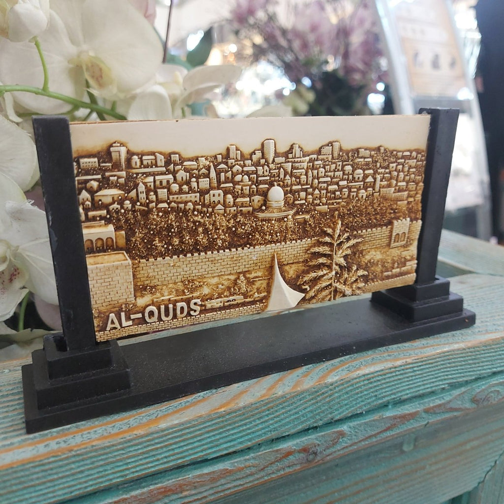 Al-Qudus City Stand Figure Souvenirs from holy land