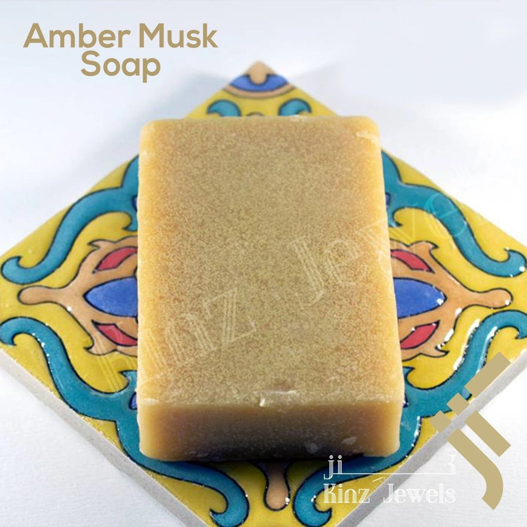Amber Soap Bar With Dead Sea Minerals