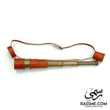 Antique Leather Solid Brass Telescope - Free Engraving