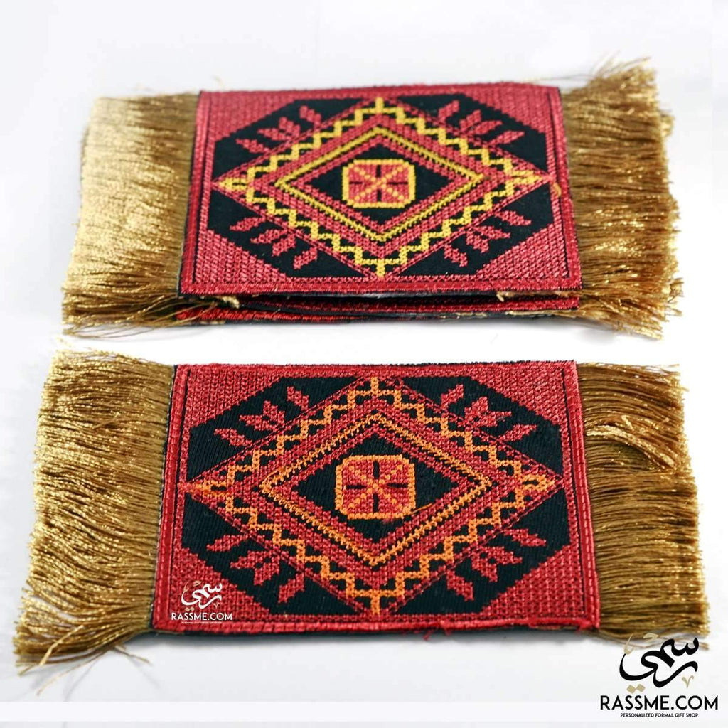 Arabian Rug coasters 4 Pcs