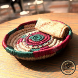 Handmade Woven Straw Tray