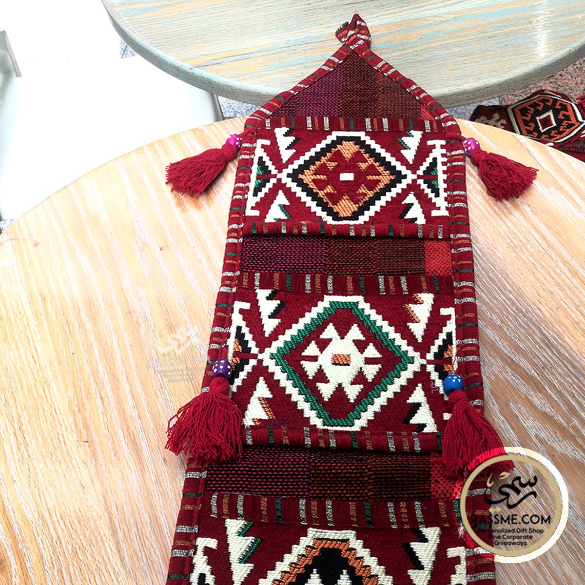Embroidery Turkish kilim bag Boho Wall Hanging