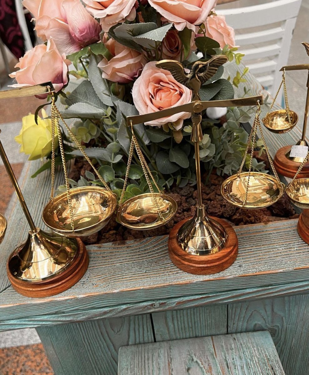 Balance Lawyer / Judge Gift Brass