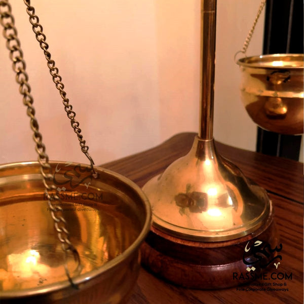 Huge Wooden Elegant Balance Justice Scale Gifts for Lawyer