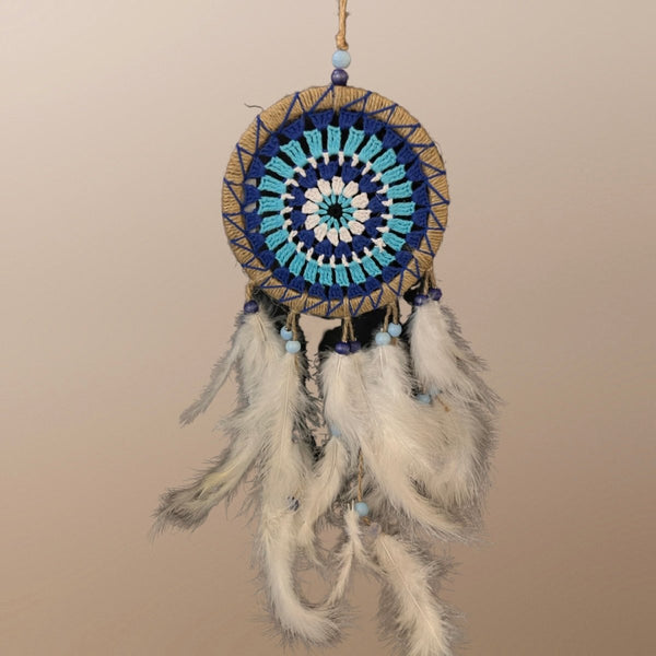 Blue and Brown Dream Catcher