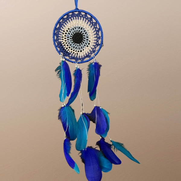 Blue Dream Catcher Wall Hanging