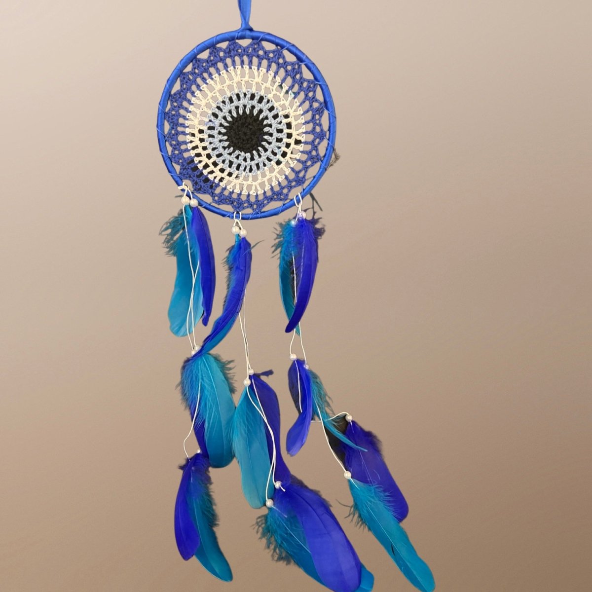 Blue Dream Catcher Wall Hanging