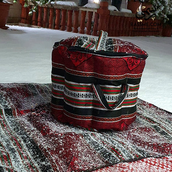 Tatreez Embroidery Bogiyeh Cooking Pot Cover With Table Cover