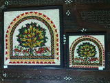 Real Stones Mosaics Tree Of Life Wooden Frame Handcrafted