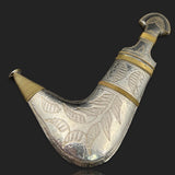 Brass and Silver Plating Dagger - خنجر