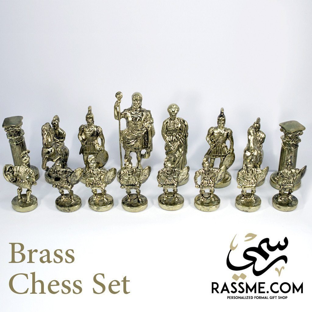 Full Chess Set Pieces Mid Age theme