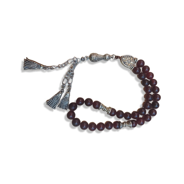 Brown Stone Worry Beads Prayer Beads