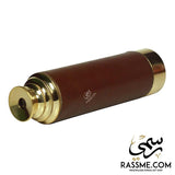 Solid Brass Telescope Leather Portable