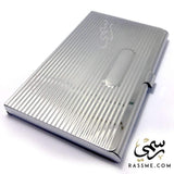 Business Card Holder Steel - Free Hand Engraving