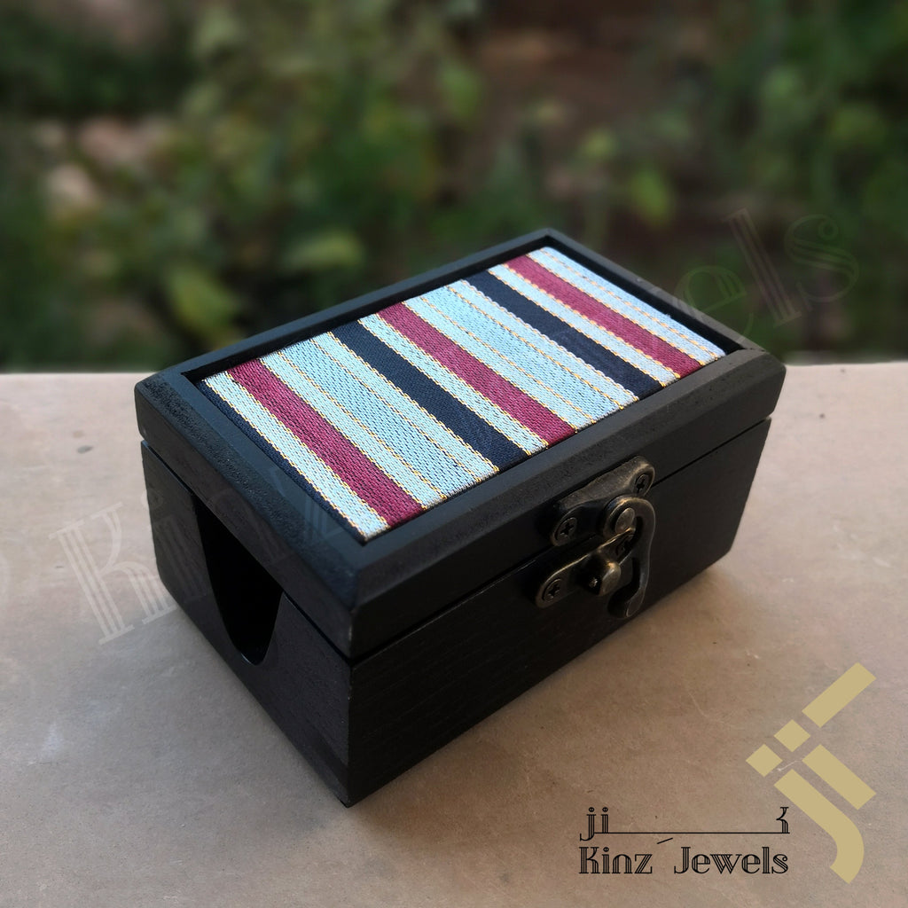 Kinz Personalized Handcrafted Business Card Holder Box