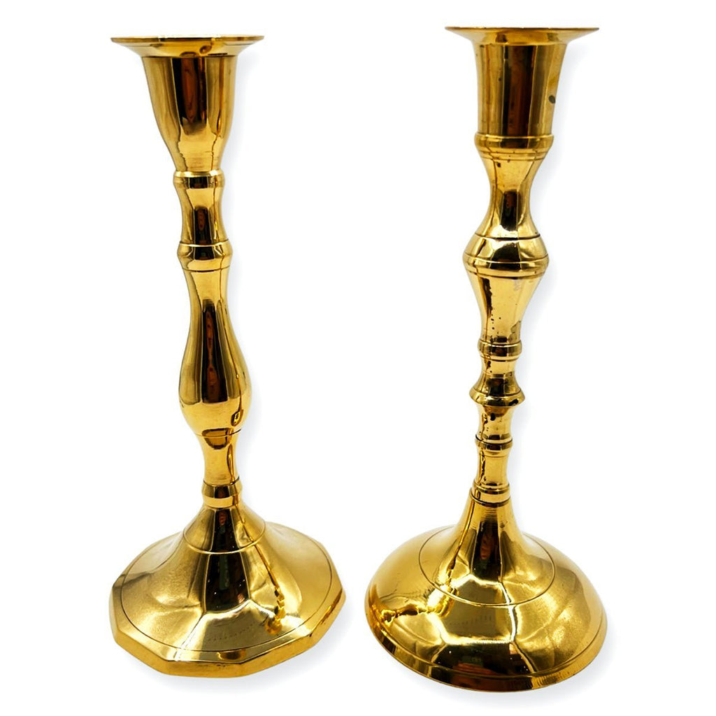 Candle Holder Brass Column
