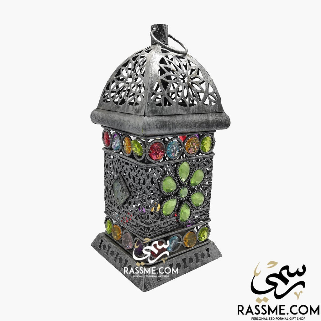 Candle House Arabian Glass Lantern Desk