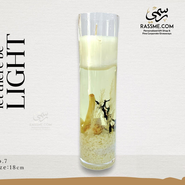 Personalized Candle Glass