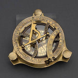 Personalized Astrolabe with Compass Solid Brass