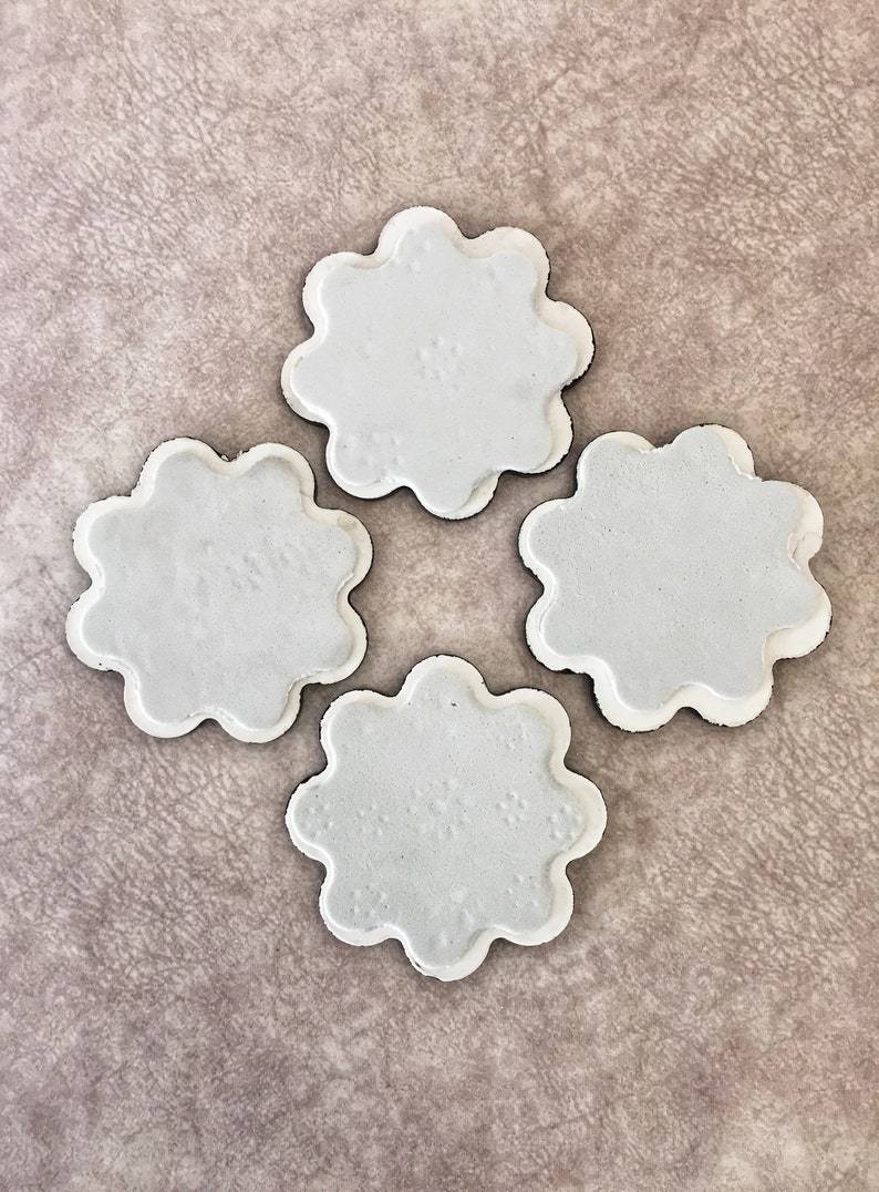Ceramic Coaster Wall Dishes, Ceramic Tile Trivet, Hot Pad, Kitchen Decor hanging